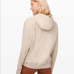 Lululemon Scuba Pullover Heathered Sahara